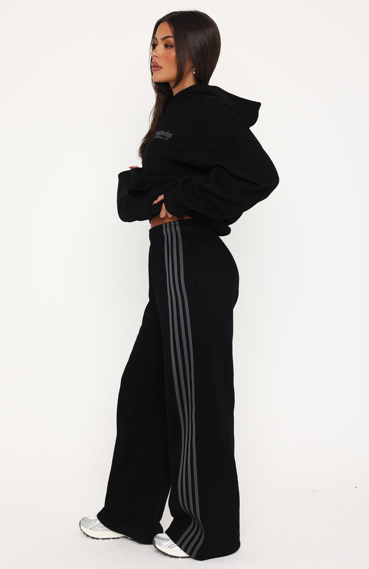 Release 15 Asalia Wide Leg Sweatpants Black