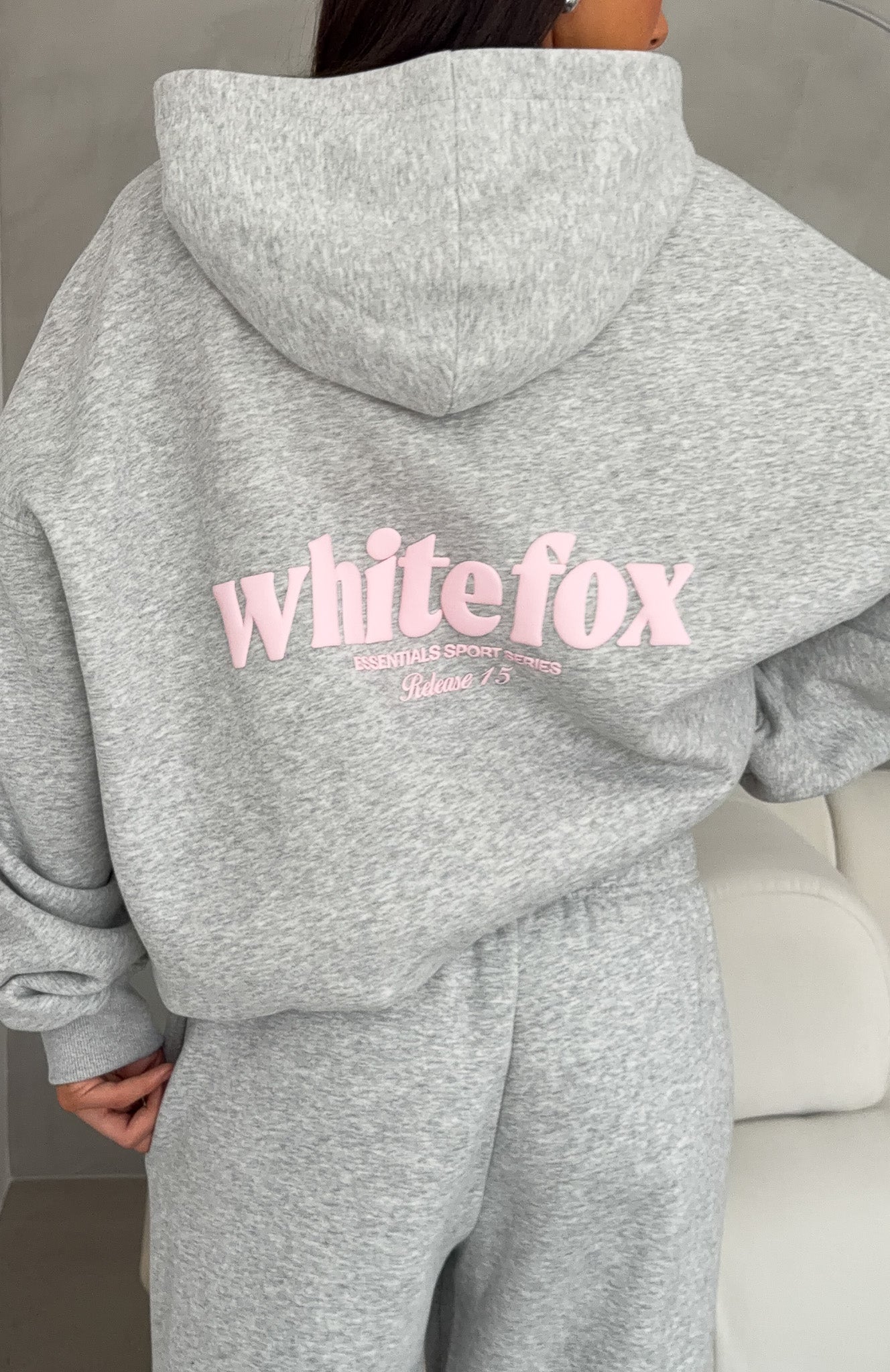 Release 15 Kiana Oversized Hoodie Dark Grey Marle
