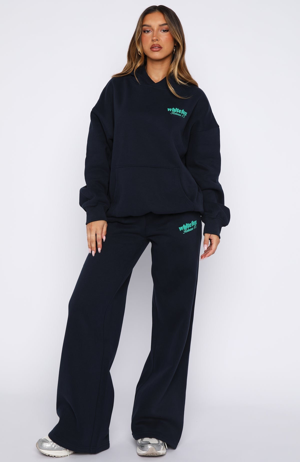 Release 15 Kiana Oversized Hoodie Navy