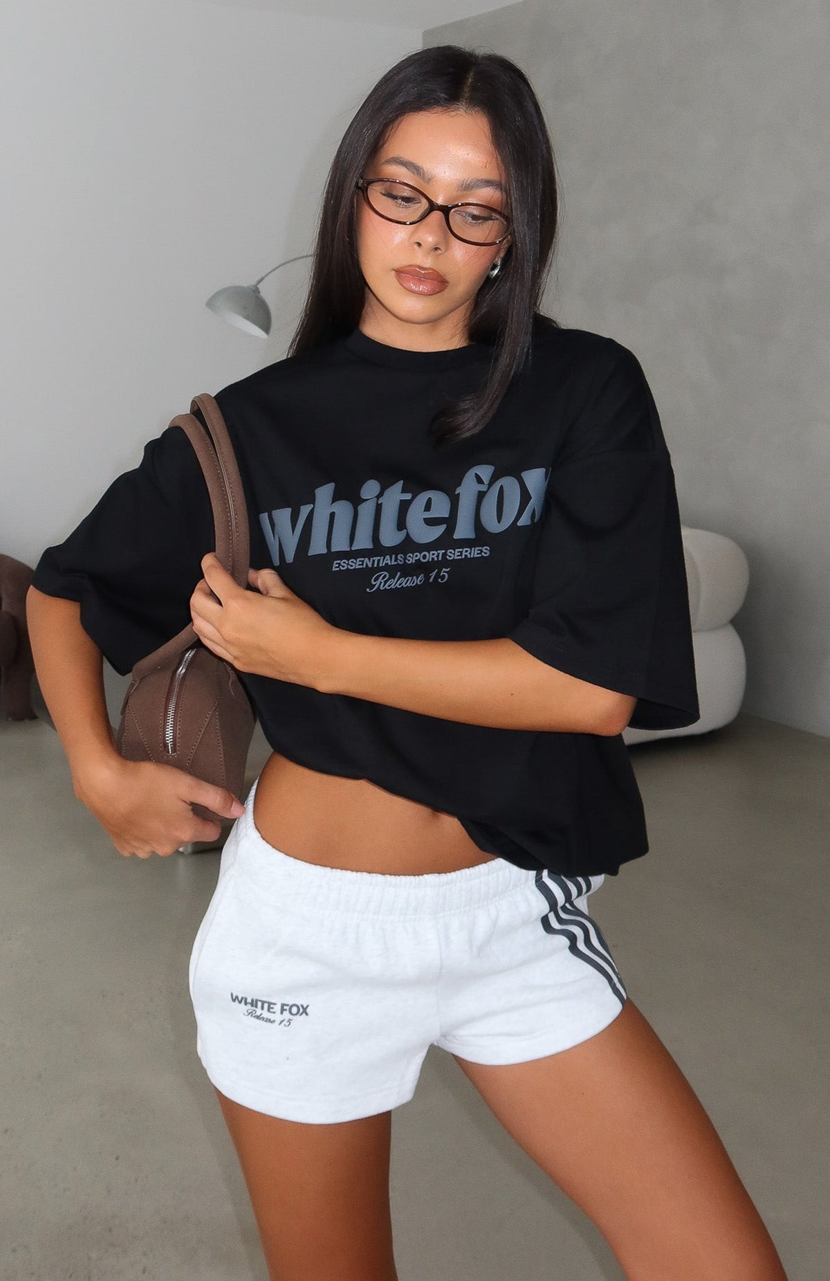 Release 15 Kiana Oversized Tee Black