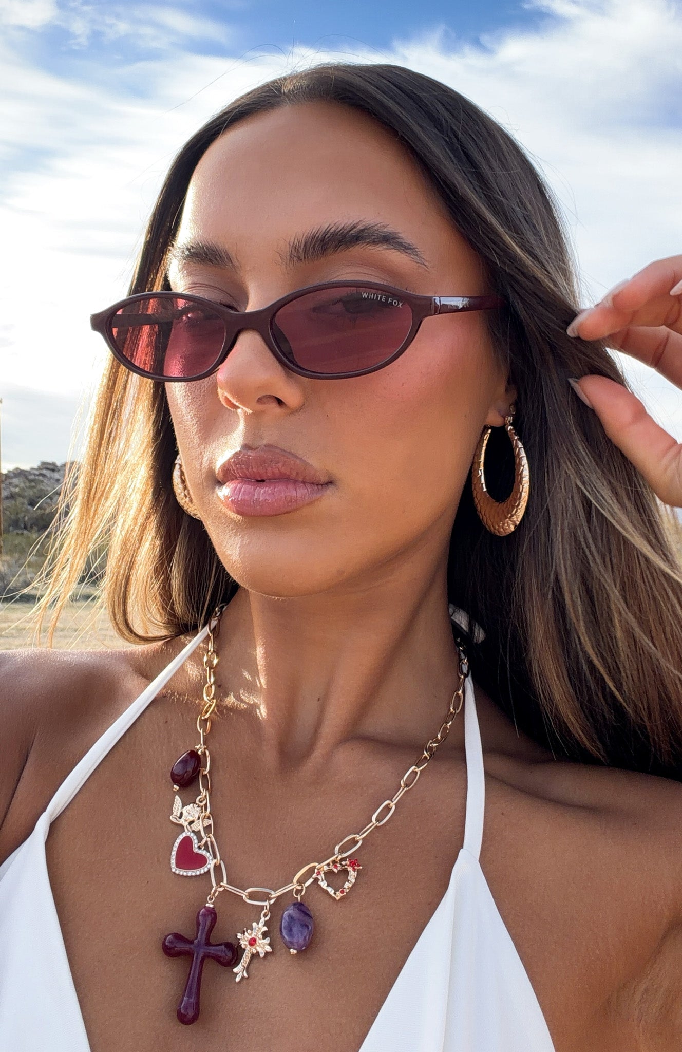 Robert Sunglasses Burgundy