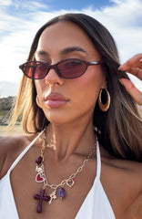 Robert Sunglasses Burgundy