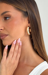 Sebastian Hoop Earrings Gold