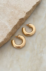 Sebastian Hoop Earrings Gold