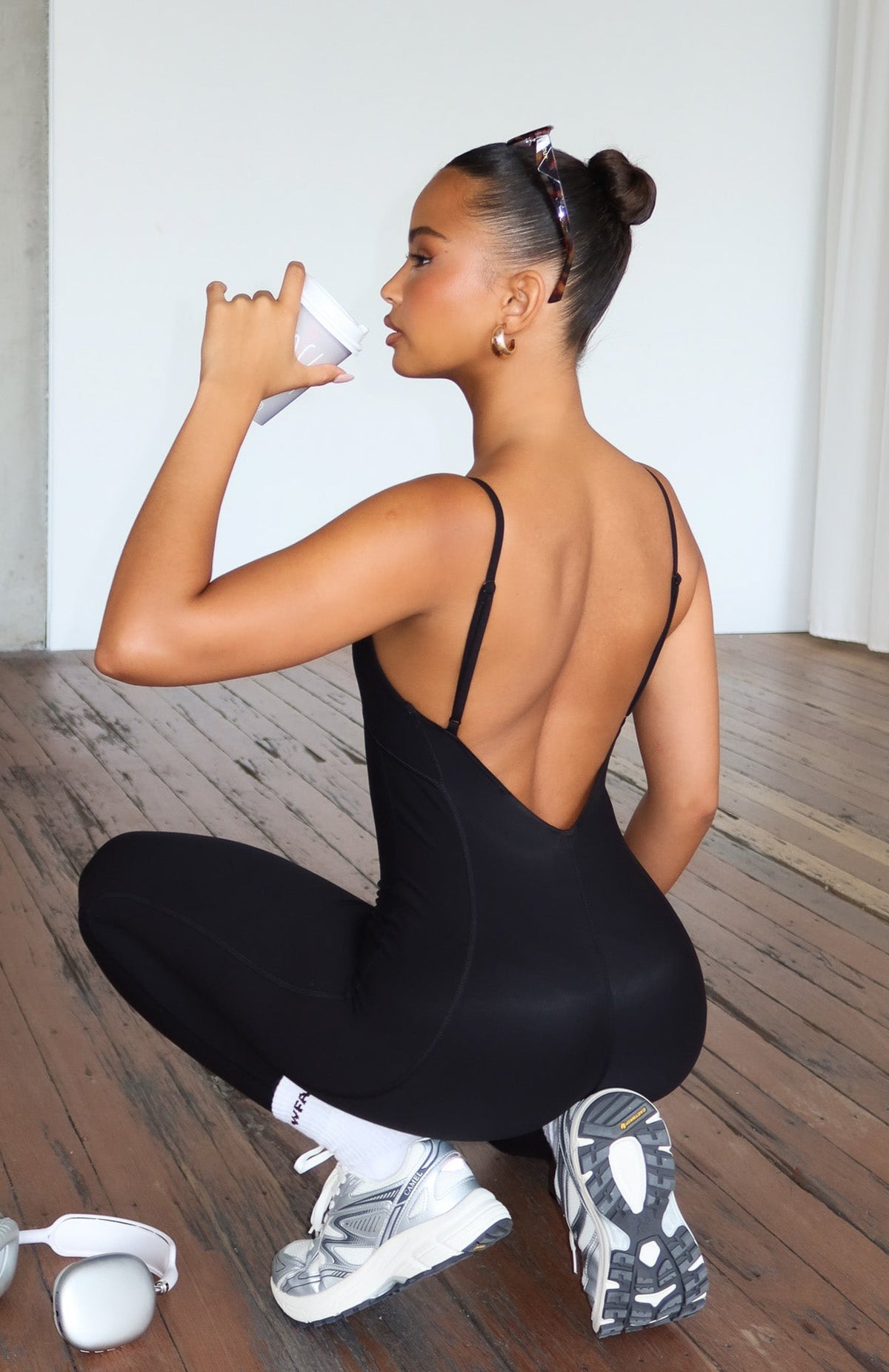 Shield Jumpsuit Black