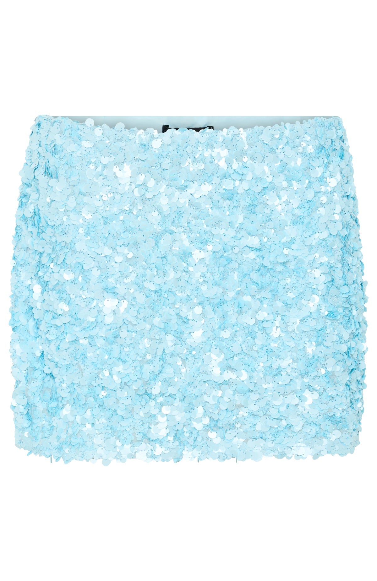 Soft Power Sequin Mini Skirt Baby Blue