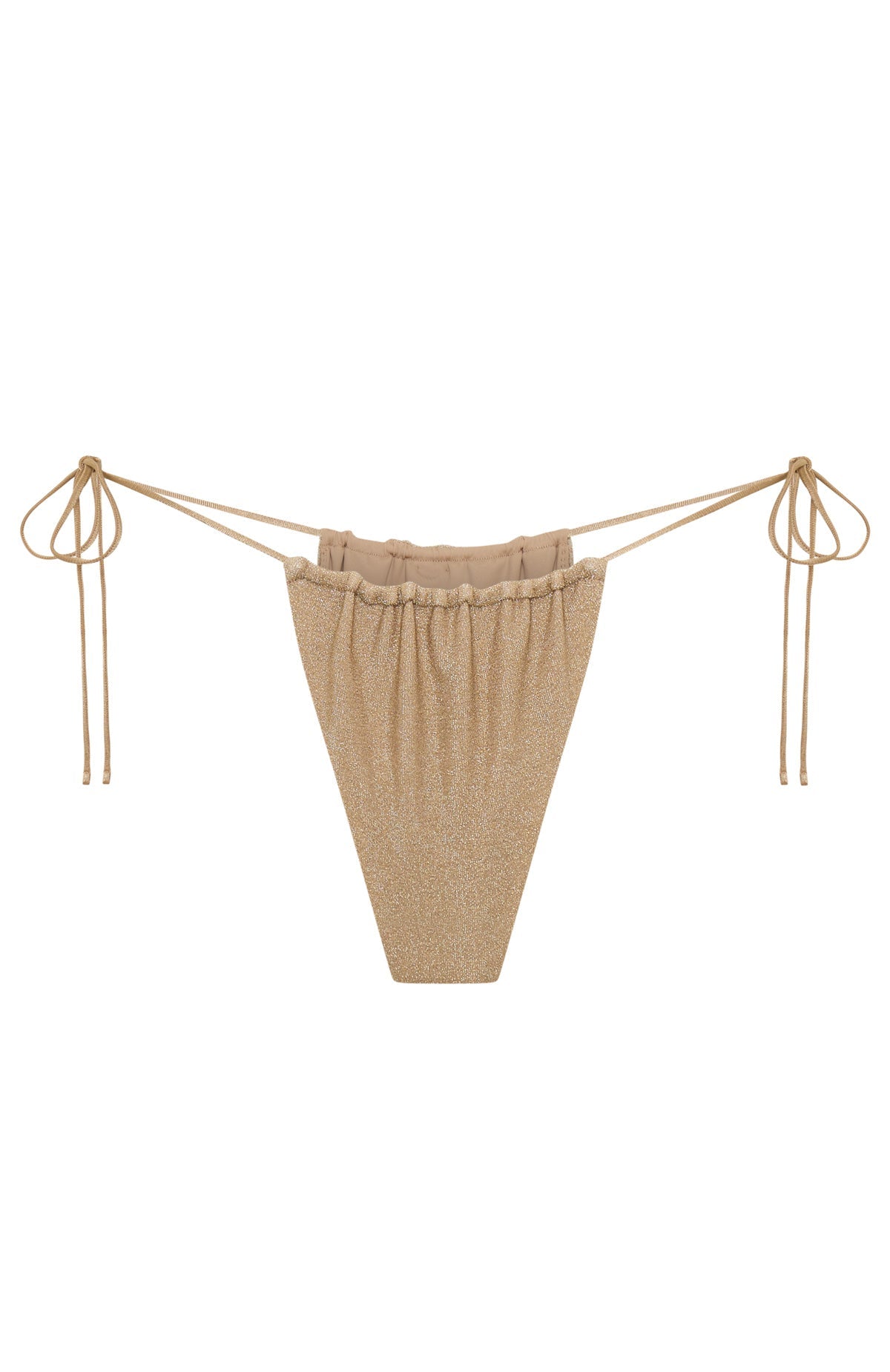 Sorano Bikini Bottoms Gold Shimmer