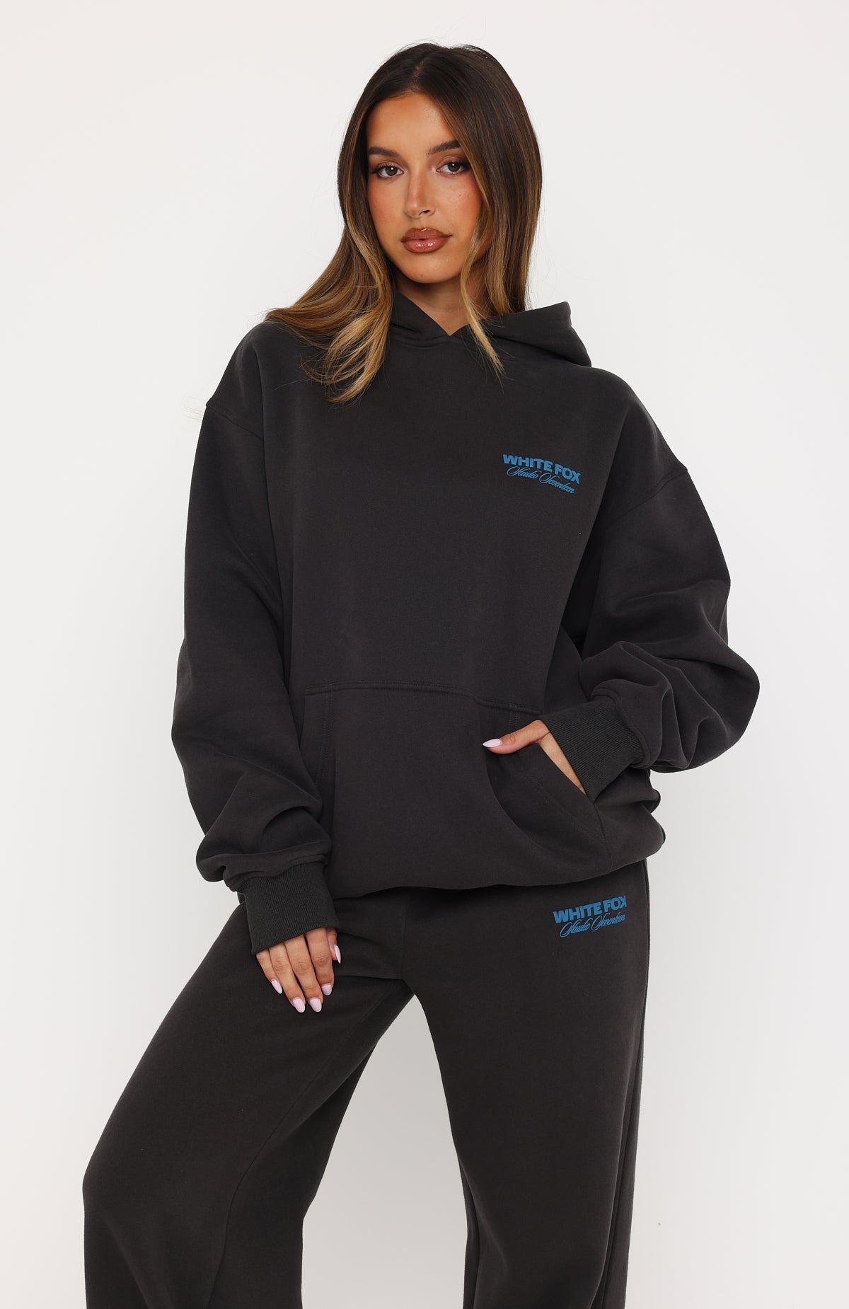 Studio 17 Tallulah Oversized Hoodie Charcoal