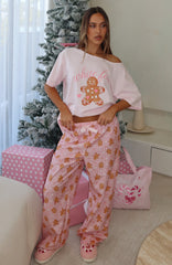 Sweetheart Pyjama Pants Gingerbread Twist