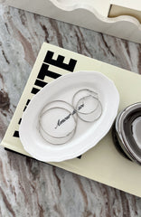 Tariq Earring Set Silver