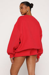 Test Drive Lounge Shorts Red