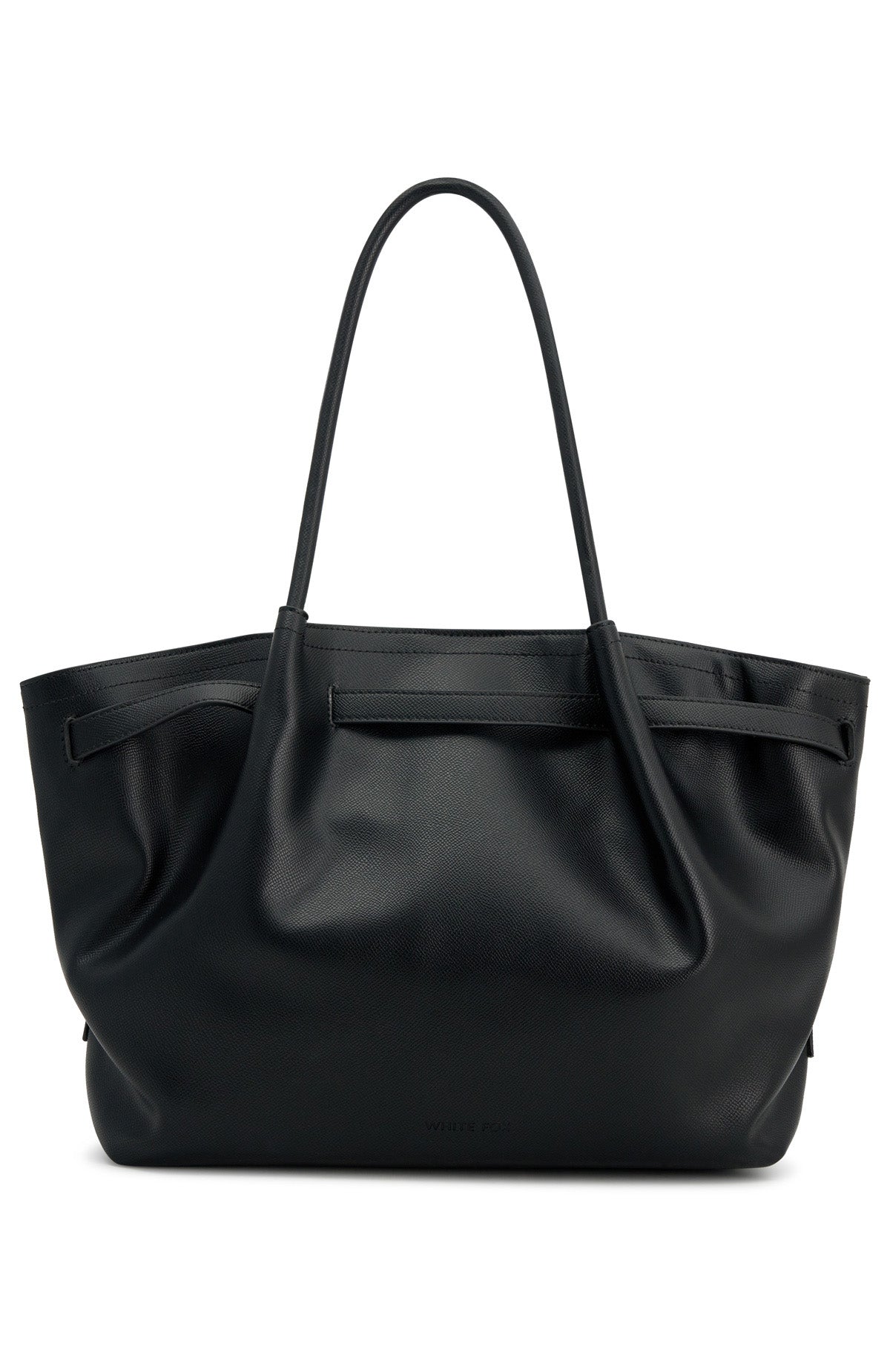 Thomas Shoulder Bag Black Pebble PU