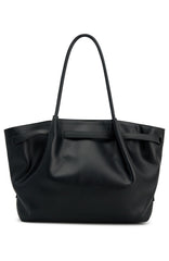 Thomas Shoulder Bag Black Pebble PU