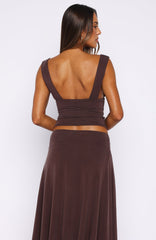 Tropic Drift Top Chocolate