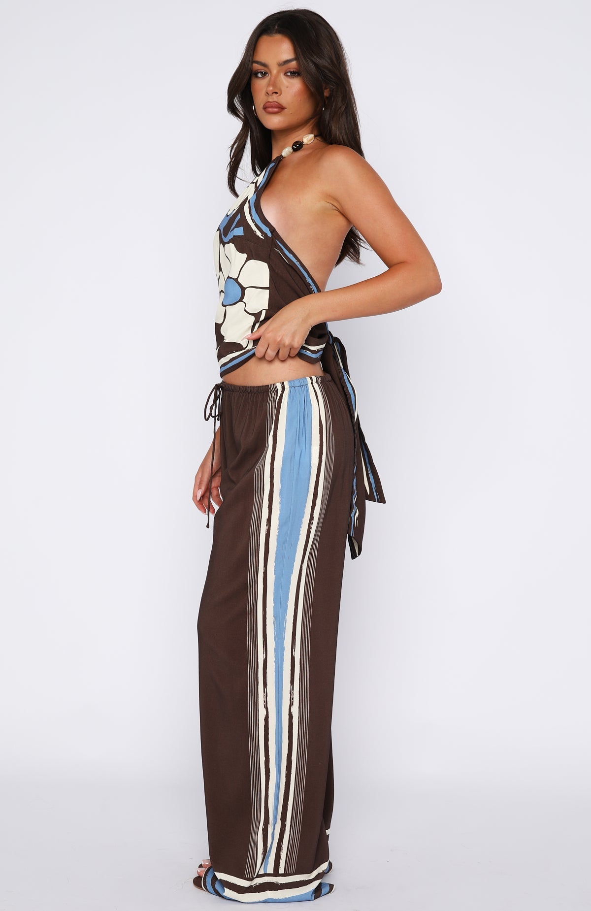Tropic Muse Pants Cocoa Symphony