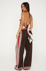 Tropic Muse Pants Raspberry Love