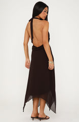 Weightless Maxi Dress Chocolate
